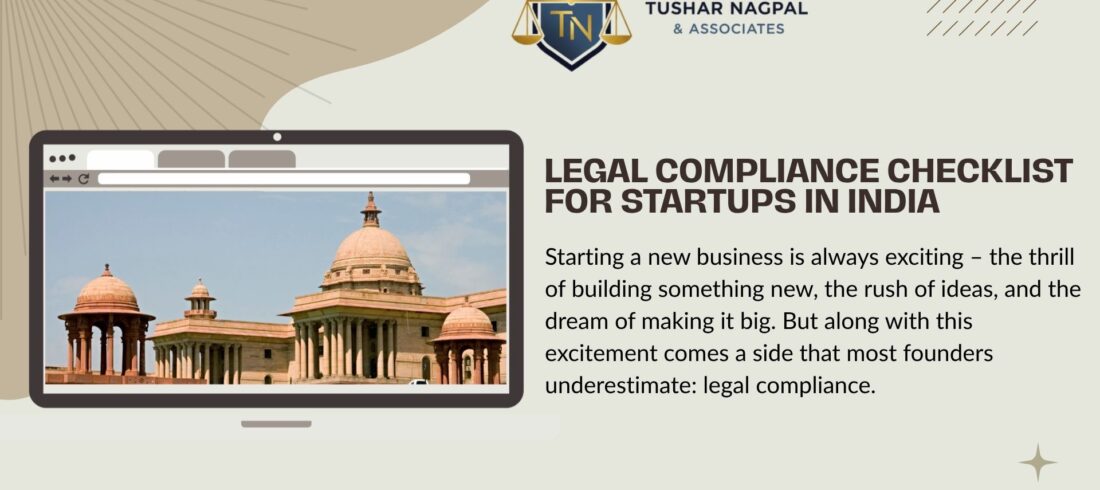 Legal Compliance Checklist for Startups in India
